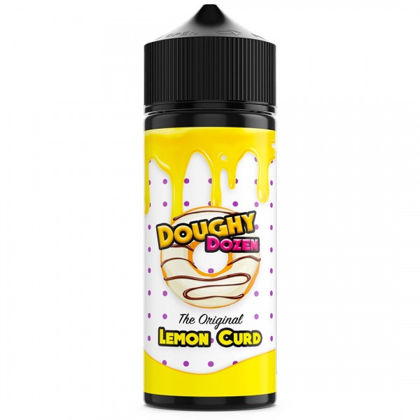 Lemon Curd 100ml Shortfill By Doughy Dozen