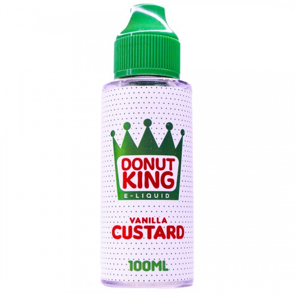 Vanilla Custard Donut 100ml Shortfill By Donut King