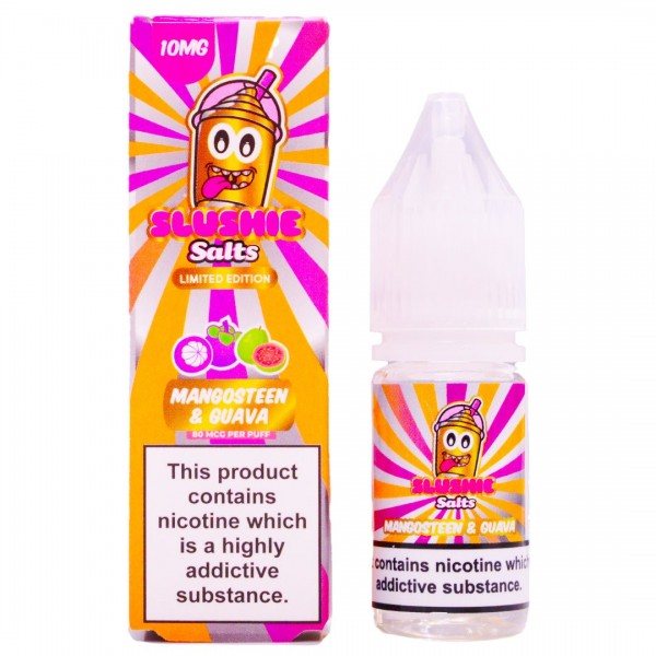 Mangosteen Guava 10ml Nic Salt By Slushie Salts