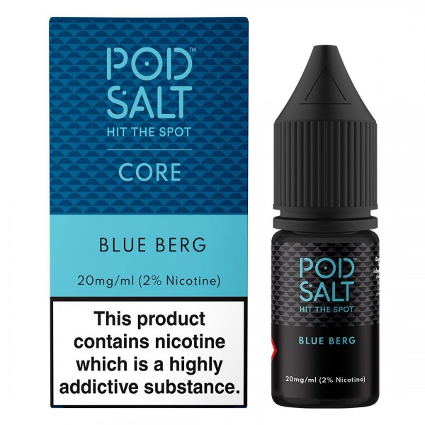 Blue Berg 10ml Nic Salt By Pod Salt