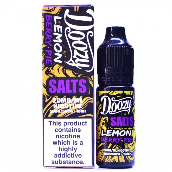 Lemon Berry Pie 10ml Nic Salt By Doozy Vape Co