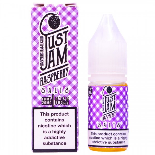 Raspberry Jam 10ml Nic Salt By Just Jam