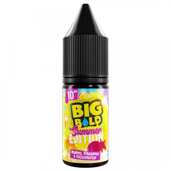 Mango Pineapple Passionfruit 10ml Nic Salt E-liquid By Big Bold