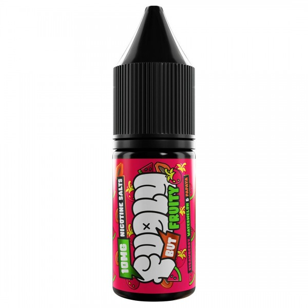 Strawberry Watermelon & Papaya 10ml Nic Salt E-liquid By Fugly But Fruity