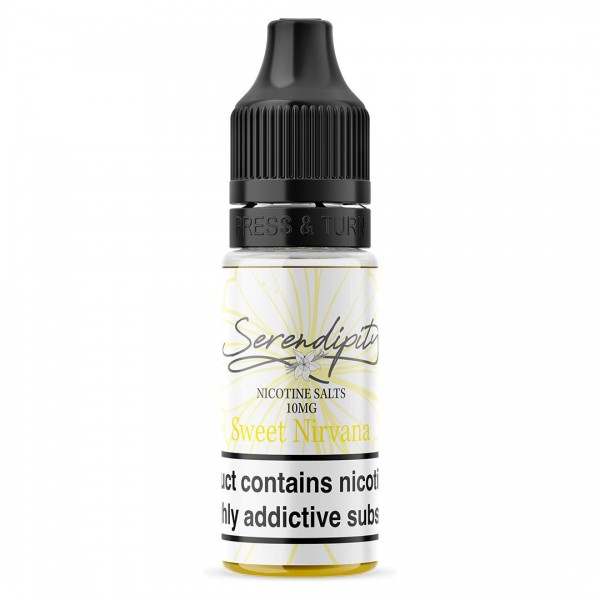 Sweet Nirvana 10ml Nic Salt E-liquid By Wick Liquor Serendipity