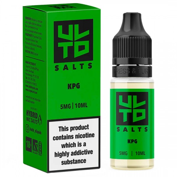 KPG 10ml Nic Salt By ULTD Salts