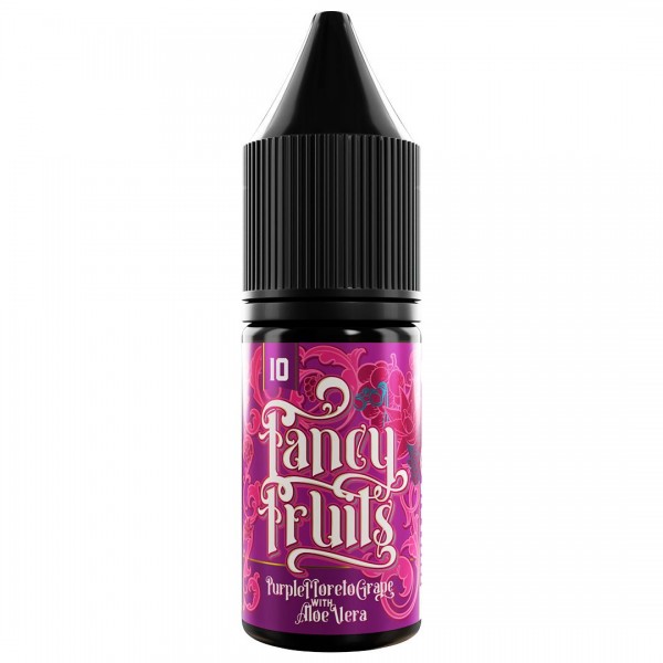 Purple Moreto Grape With Aloe Vera 10ml Nic Salt E-liquid By Fancy Fruits