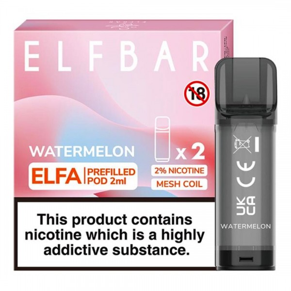 Watermelon Elfa Prefilled Pod by Elf Bar