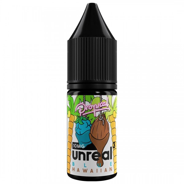 Blue Hawaiian 10ml Nic Salt E-liquid By Unreal 3