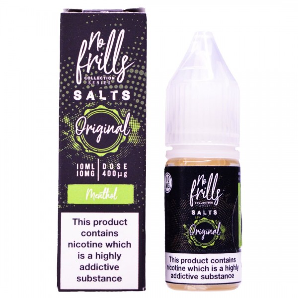 Menthol 10ml Nic Salt By No Frills
