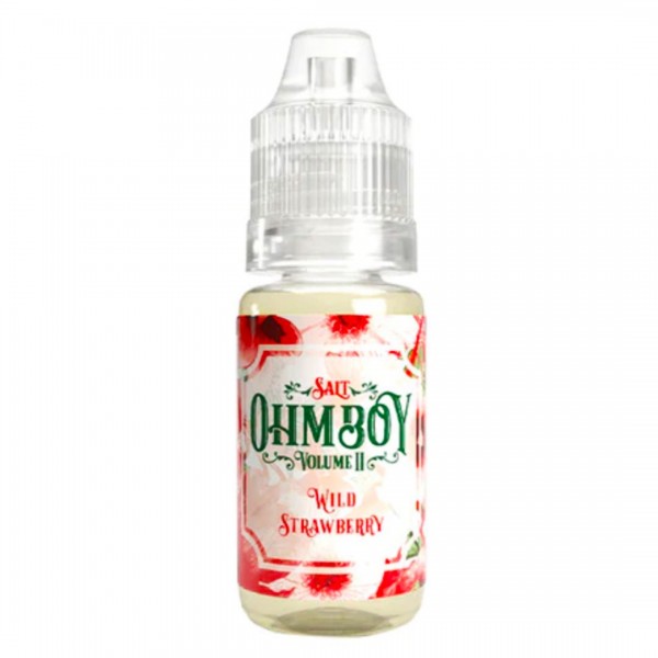 Wild Strawberry 10ml Nic Salt By Ohm Boy