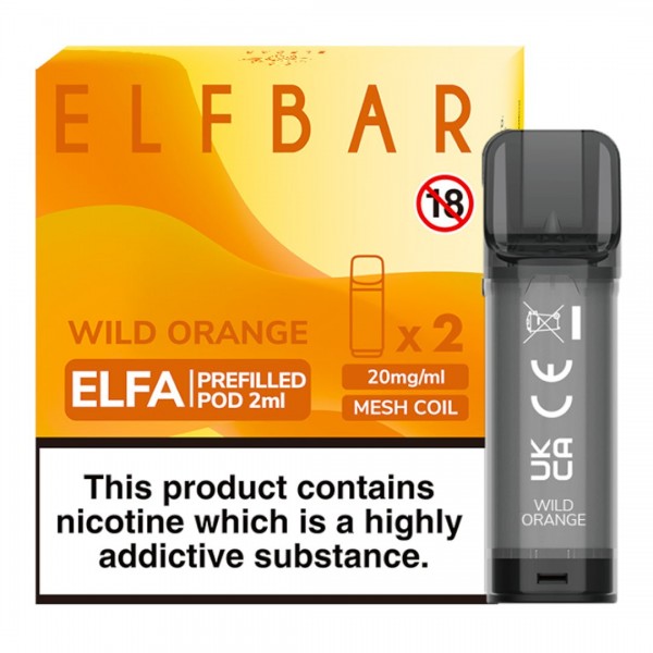 Wild Orange Elfa Prefilled Pod by Elf Bar