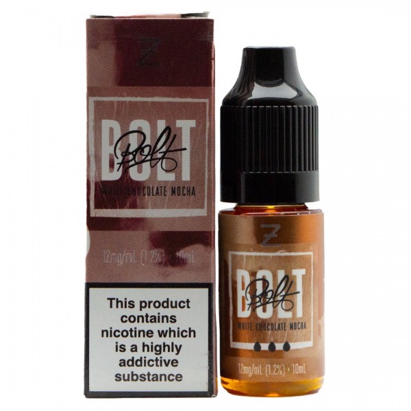 White Chocolate Mocha 10ml E-liquid By Zeus Juice Bolt