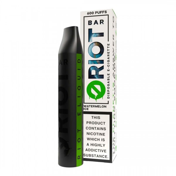 Watermelon Ice Disposable Vape by Riot Bar