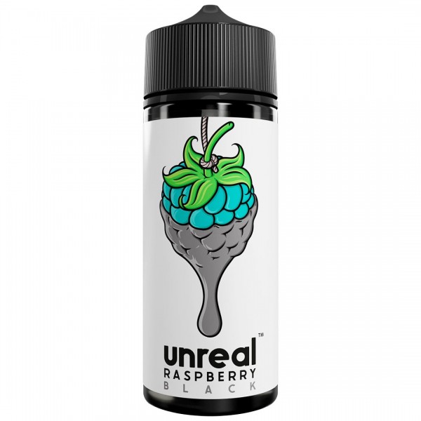 Black 100ml Shortfill By Unreal Raspberry