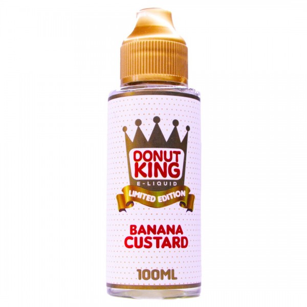 Banana Custard Donut 100ml Shortfill By Donut King