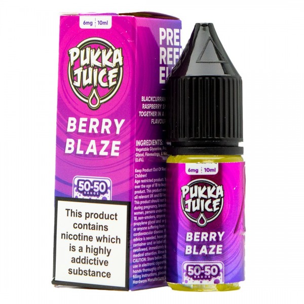 Berry Blaze By Pukka Juice 10ml E Liquid
