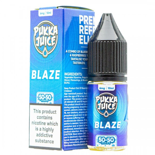 Blaze By Pukka Juice 10ml E Liquid