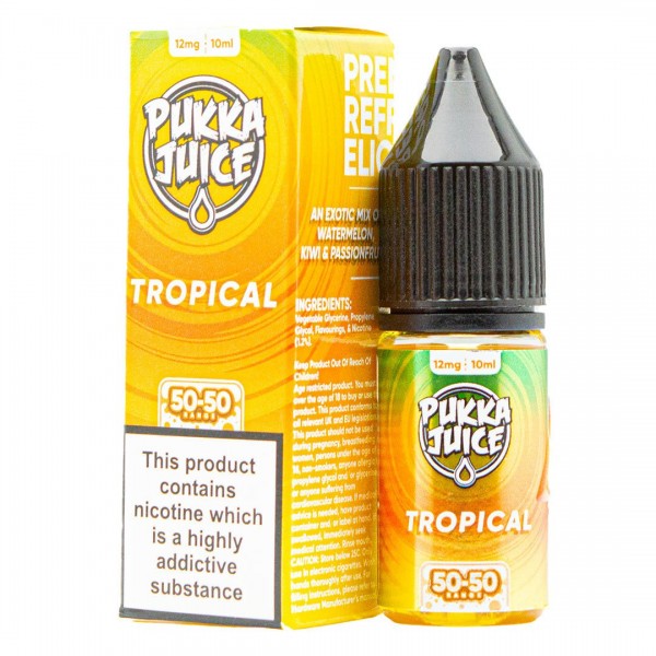 Tropical By Pukka Juice 10ml E Liquid