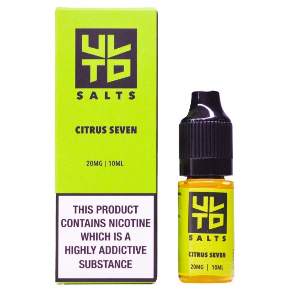 Citrus Seven Nic Salt By ULTD Salts 10ml