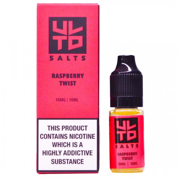 Raspberry Twist Nic Salt By ULTD Salts 10ml