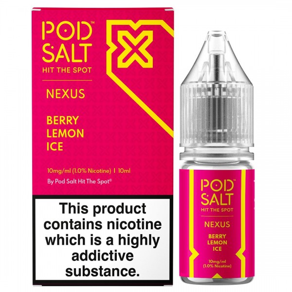 Berry Lemon Ice 10ml Nic Salt By Pod Salt Nexus