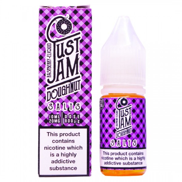 Raspberry Doughnut 10ml Nic Salt By Just Jam