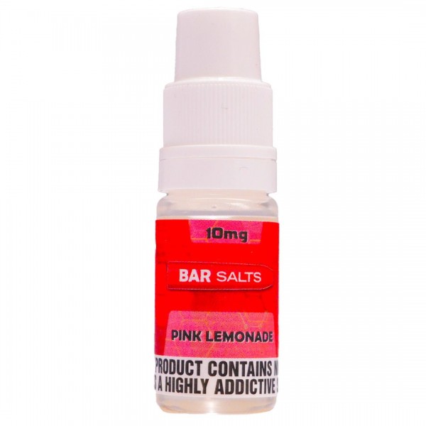 Pink Lemonade 10ml Nic Salt E-liquid By Bar Salts