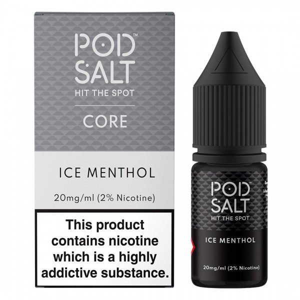 Ice Menthol 10ml Nic Salt By Pod Salt
