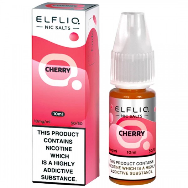 Cherry 10ml Nic Salt By Elf Bar Elfliq