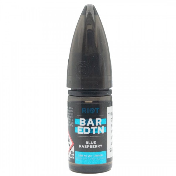 Blue Raspberry BAR EDTN 10ml Nic Salt By Riot Squad