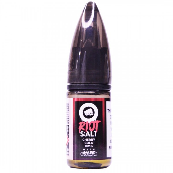 Cherry Cola 10ml Hybrid Nic Salt By Riot Squad