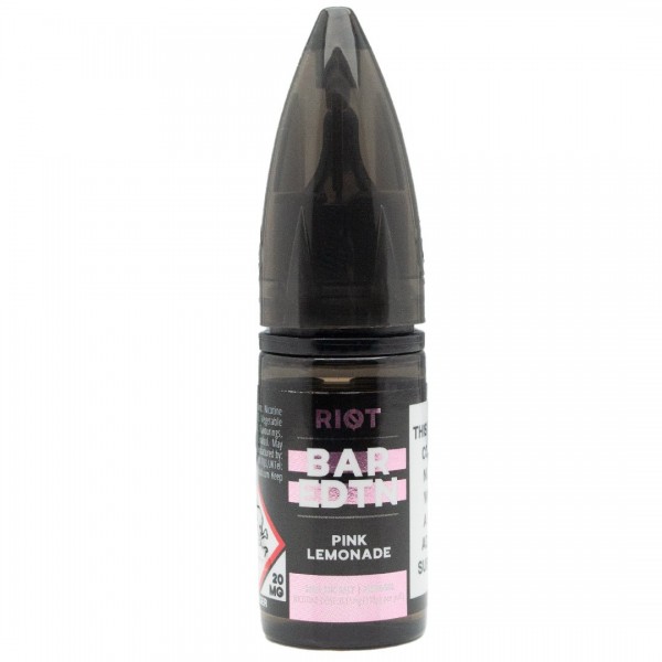 Pink Lemonade BAR EDTN 10ml Nic Salt By Riot Squad