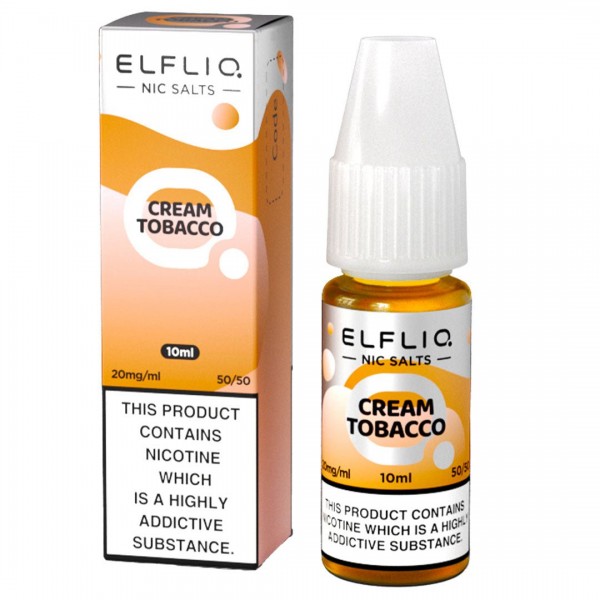 Cream Tobacco 10ml Nic Salt By Elf Bar Elfliq