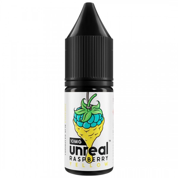 Yellow 10ml Nic Salt E-liquid By Unreal Raspberry