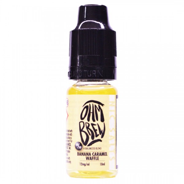 Banana Caramel Waffle 10ml Nic Salt By Ohm Brew