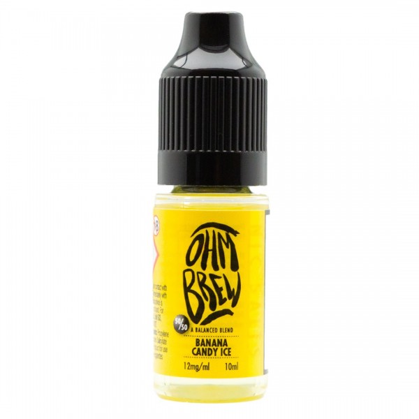 Banana Candy Ice 10ml Nic Salt By Ohm Brew