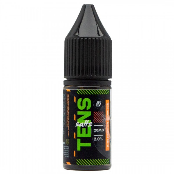 Kiwi Passion Guava Ice Nic Salt 10ml By TENS Salts