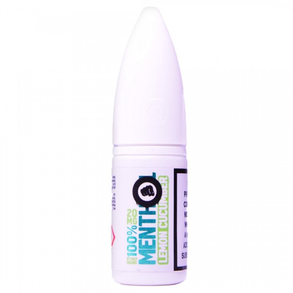 Lemon Cucumber Menthol 10ml Hybrid Nic Salt By Riot Squad