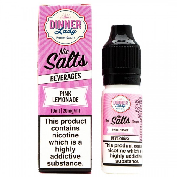 Pink Lemonade 10ml Nic Salt By Dinner Lady