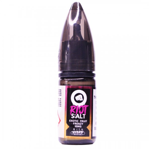 Exotic Fruit Frenzy 10ml Hybrid Nic Salt By Riot Squad