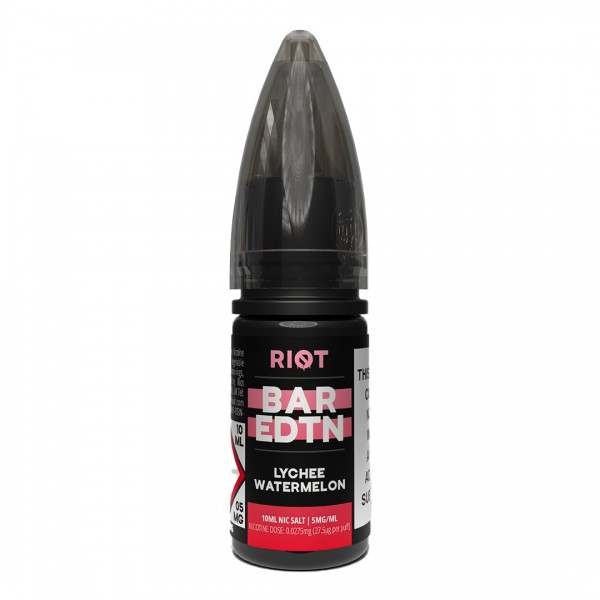 Lychee Watermelon BAR EDTN 10ml Nic Salt By Riot Squad