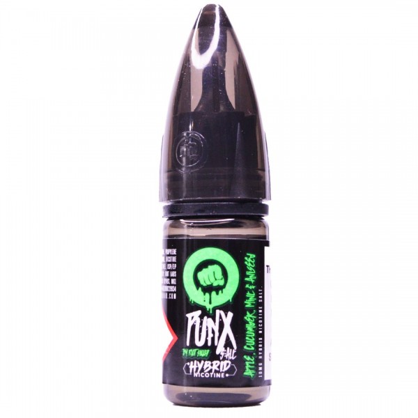 Punx Apple Cucumber Mint & Aniseed 10ml Nic Salt By Riot Squad