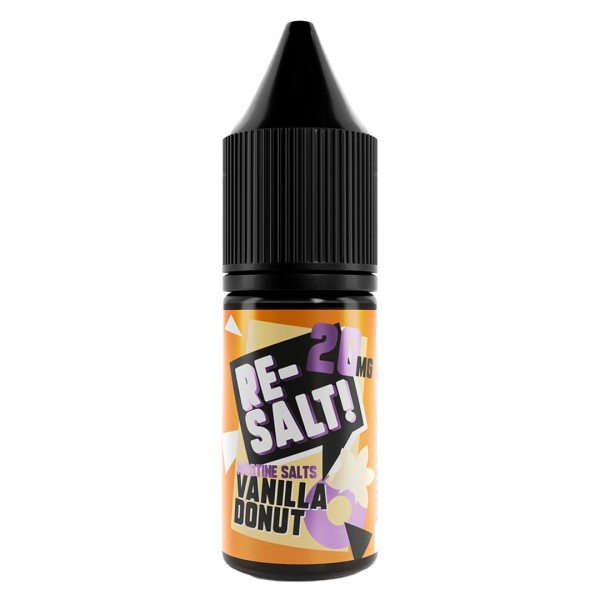 Vanilla Donut 10ml Nic Salt E-liquid By Re-Salt