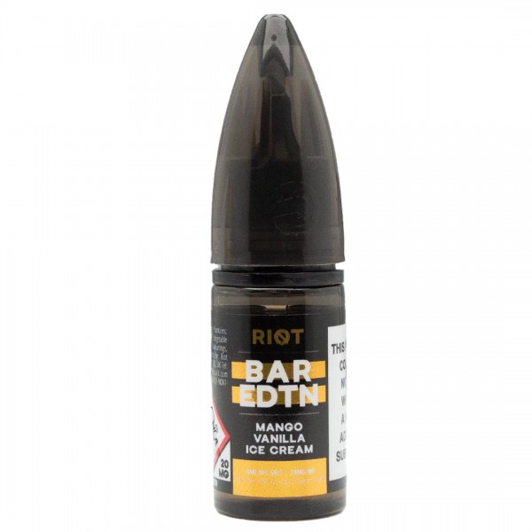 Mango Vanilla Ice Cream BAR EDTN 10ml Nic Salt By Riot Squad