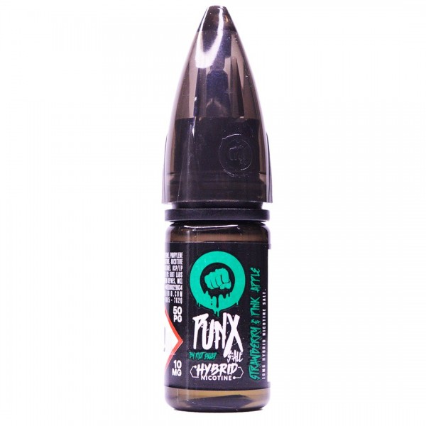 Strawberry Pink Apple Punx 10ml Hybrid Nic Salt By Riot Squad