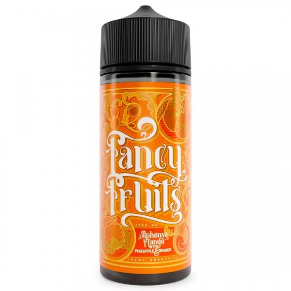 Alphonso Mango, Pineapple & Orange 100ml Shortfill By Fancy Fruits