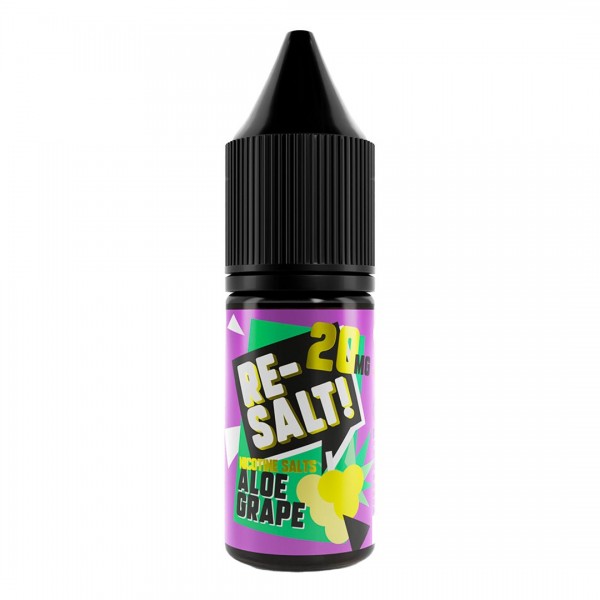 Aloe Grape 10ml Nic Salt E-liquid By Re-Salt