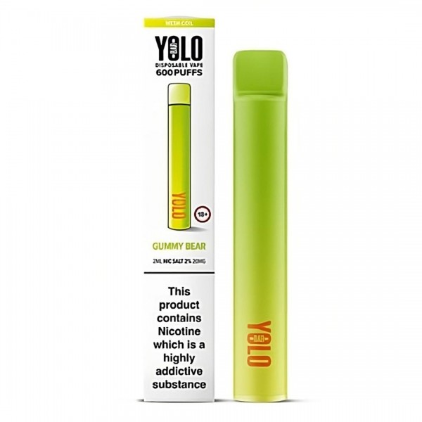 Gummy Bear Disposable Vape M600 by Yolo Bar