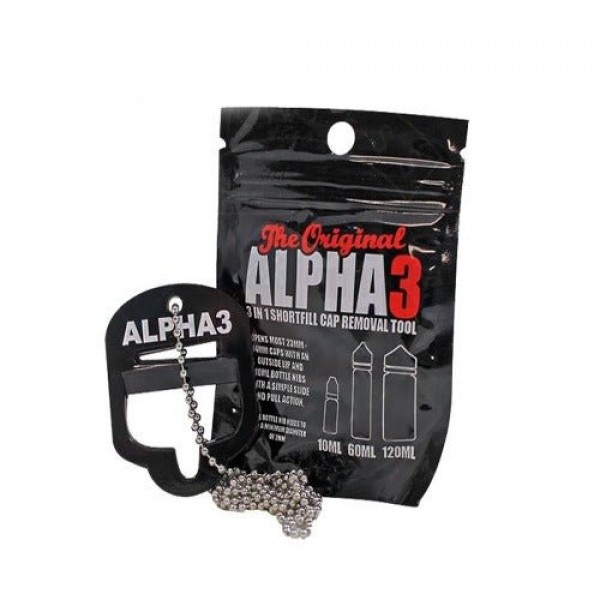 Alpha 3 In 1 Bottle Cap Removal Tool